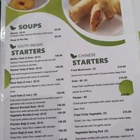 Menu at Achyut Bhavan Pattaya in Pattaya