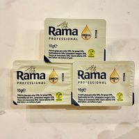 Vegan butter  at The Restaurant @ Radisson Blu Hotel, Prague in Prague