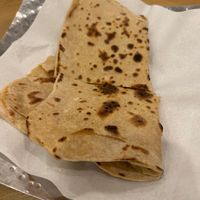 Really awful paratha, dry and tasteless.  at Highway Curry in Phuket