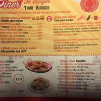 Burger and sides at Diner 66 in Mallorca