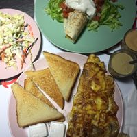 Vegetariern lunch at Diner 66 in Mallorca