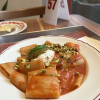 Vegan Tricolore pasta  at Miscusi  in Lombardia