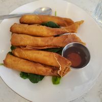 crispy tofu cream cheese rolls at Araya's Place - Madison St in Seattle
