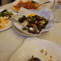 Crispy Brussel sprouts  at Araya's Place - Madison St in Seattle