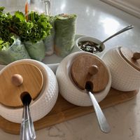 Huge fresh roll portion. Sauce is a little sweet so got the spice tray  at Araya's Place - Madison St in Seattle