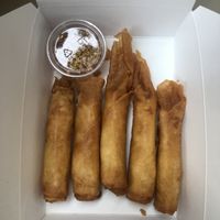 Tofu cream cheese rolls  at Araya's Place - Madison St in Seattle