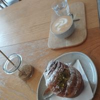 at Polibek Café  in Prague