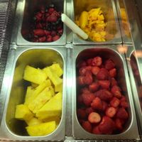 fresh fruit at Among The Flowers Cafe in Sanibel