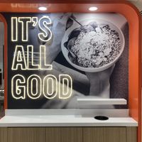 Sign in kiosk  at Protein Bar & Kitchen in Chicago