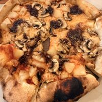 Vegan pizza   at The Salt House in Northern Ireland