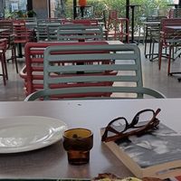 Nice open space, I was there early so it was quiet on a Sunday morning at Tranzit by Flow in Budapest