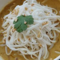 Coconut miso curry at Tranzit by Flow in Budapest