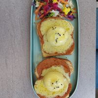 Egg benedikt at Tranzit by Flow in Budapest