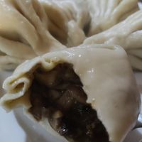 Mushroom Khinkali at Racha in Tbilisi