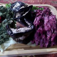 Assorted pkhali at Racha in Tbilisi