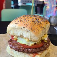 Beyond Smash No Cheese Burger at Péčko FOODBAR in Trnava