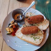 Vegan croquetten at El Rey in Woerden