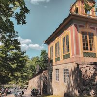  at Kina slottskafé in Stockholms Län