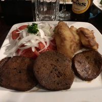 One of the main courses. at Soju in Santiago