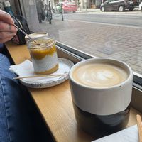 Latte   at Tociekawa in Krakow