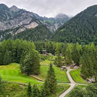 View from Hotel at Hotel Sarotla in Vorarlberg