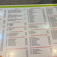 Huge menu.  Be sure to ask what’s what and specify that you do not eat any dairy products!  at Saravana Bhavan - Suria KLCC in Kuala Lumpur