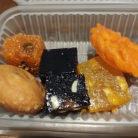 Indian vegan desserts at Saravana Bhavan - Suria KLCC in Kuala Lumpur