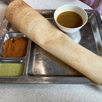 Masala dosa #Veganuary at Saravana Bhavan - Suria KLCC in Kuala Lumpur