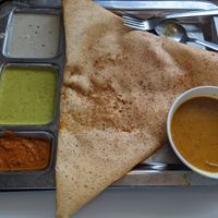 Vegetable dosa at Saravana Bhavan - Suria KLCC in Kuala Lumpur