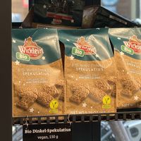 vegan speculatius cookies  at Wicklein  in Nuremberg