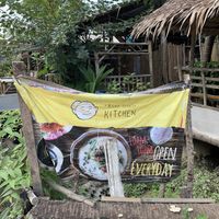 Outside at Mama Pooh's Kitchen in Koh Phangan