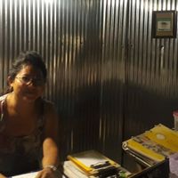 Proud of their veg options sticker at Mama Pooh's Kitchen in Koh Phangan