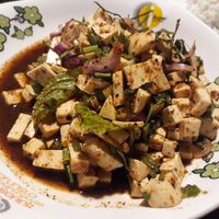 Tofu laab at Mama Pooh's Kitchen in Koh Phangan