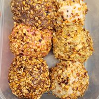 Last day of the temporary spot, one ball of each flavor! at LaCrèma  in Paris