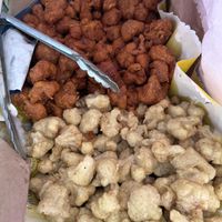 Cauliflower wings   at Bonanza in Chihuahua