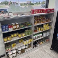 Groceries, spices, beans, chickpeas   at Olive Bakery and Restaurant in Orland Park