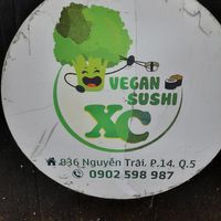 Sign outside at Bánh mì chay Nguyễn Trãi in Ho Chi Minh City