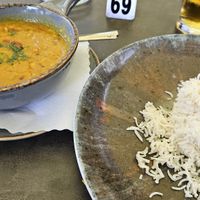 Himalaya Linseneintopf at Akram‘s Alpenhof in Bayern