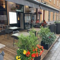 Exterior  at Zula Mediterranean Restaurant and Hummus Bar in Riga