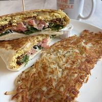 Tofu crunch wrap  at Off The Griddle - Northeast  in Portland