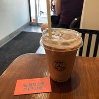 Vegan chai tea at Kolkata Chai Co - Nolita in New York City