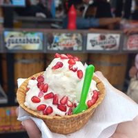 Sorbete de nogada 👌🏻👌🏻👌🏻♥️ at Helados Macias in Puebla