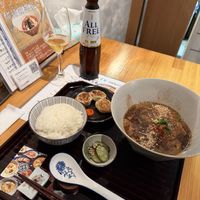 Soooo good!!! The gyozas are another level! Today I tried the Shichuan Mapo Tofu and it was extremely tasty and fragrant. Presentation is also great. I feel loved 💖   at Tsuminaki Mapo Tofu (Mita Tamachi Branch) - 罪無き麻婆豆腐 in Tokyo