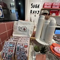 Cute merch! The staffs are really friendly & nice! Thank you for great vibes!💜💜💜  at Suga Rays in Melbourne