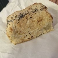 Vegan sausage roll at Nook & Noble Cafe in Ceredigion