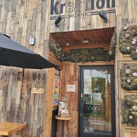 Entrance to Kreation at Kreation Organic Juicery in El Segundo