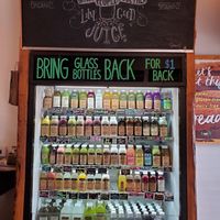 Plethora of options to choose from in addition to their board menu. at Kreation Organic Juicery in El Segundo