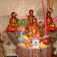 Mystic atmosphere at Maly Buddha in Prague