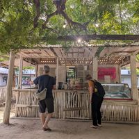 The stall at Delia’s in Kwale County