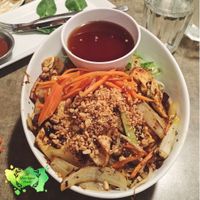 Vermicelli bowl at Friends and Neighbours Cafe in Edmonton
